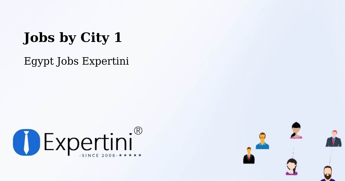 City Jobs in Egypt - Expertini
