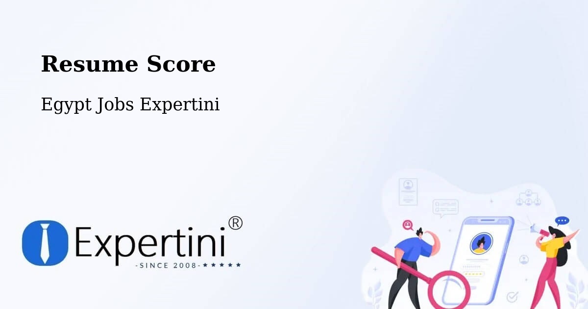 Resume Score & Job Description Match Tool – Kousa - Egypt Jobs Expertini