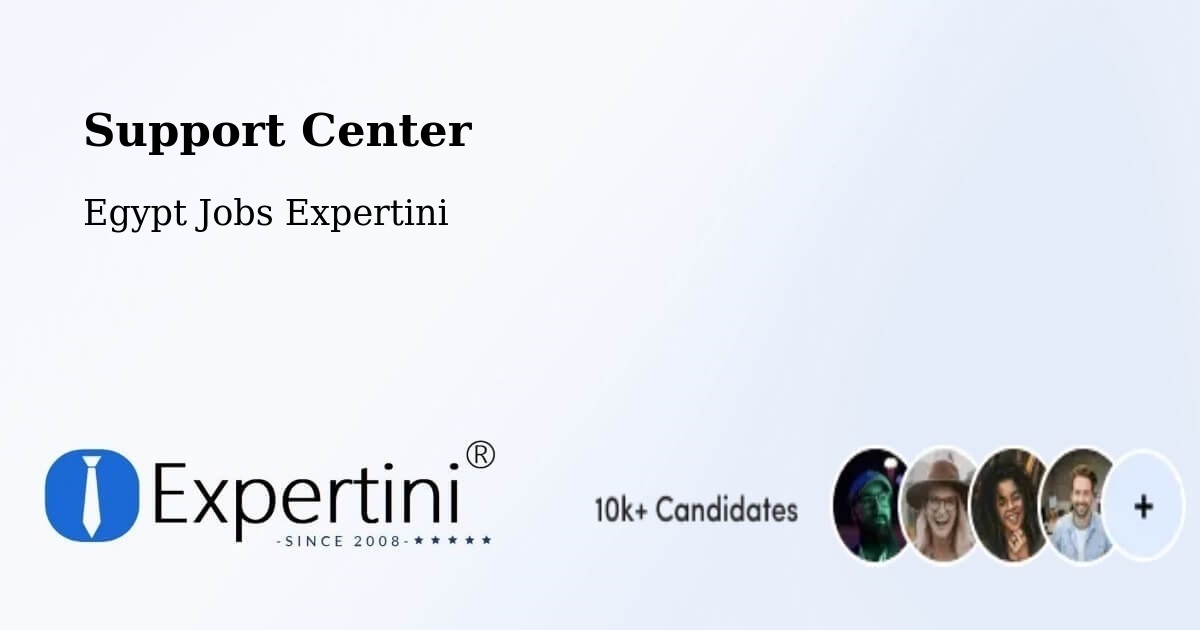 Support Services – Kousa - Egypt Jobs Expertini