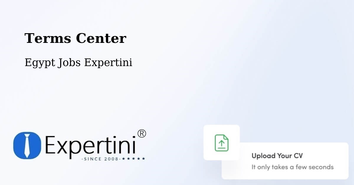 Terms of Service – Kousa - Egypt Jobs Expertini
